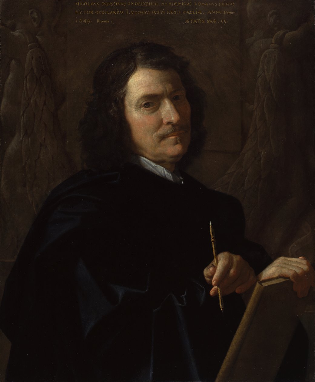 Önarckép alkotó: Nicolas Poussin