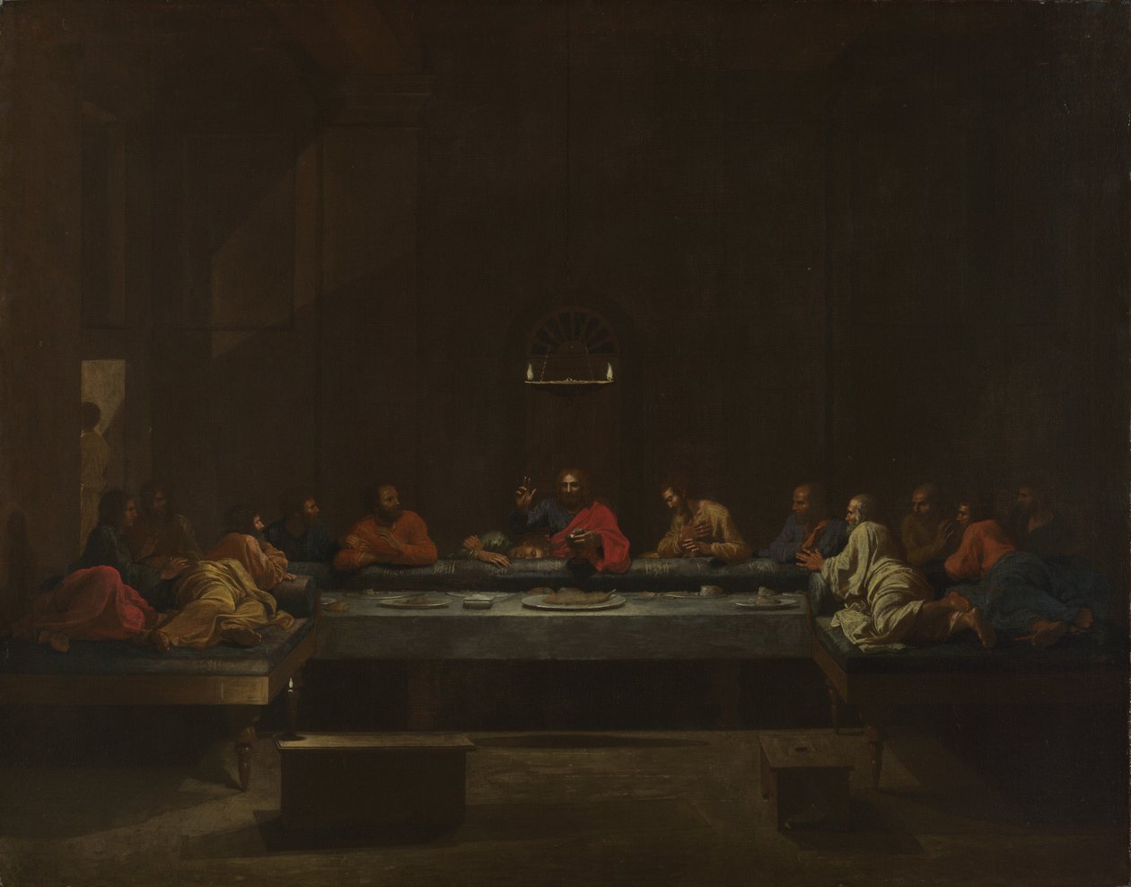 Hét szentség: Eucharisztia, kb. 1637-1640 alkotó: Nicolas Poussin