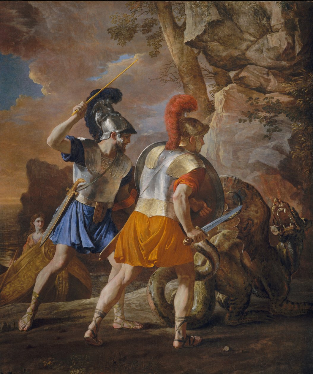 Rinaldo társai, 1633 körül (olaj, vászon) alkotó: Nicolas Poussin