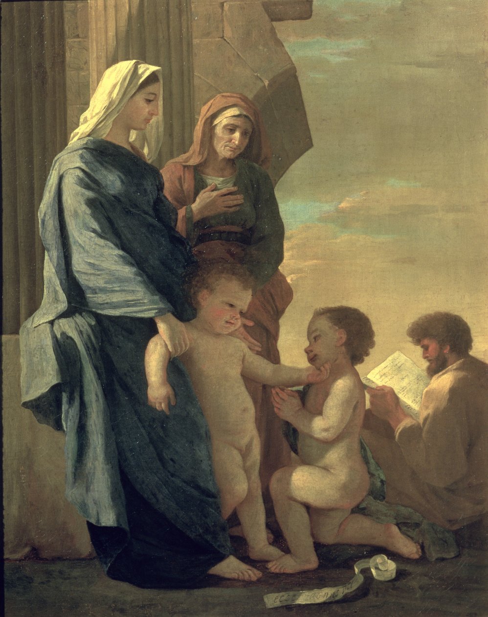 A Szent Család alkotó: Nicolas Poussin