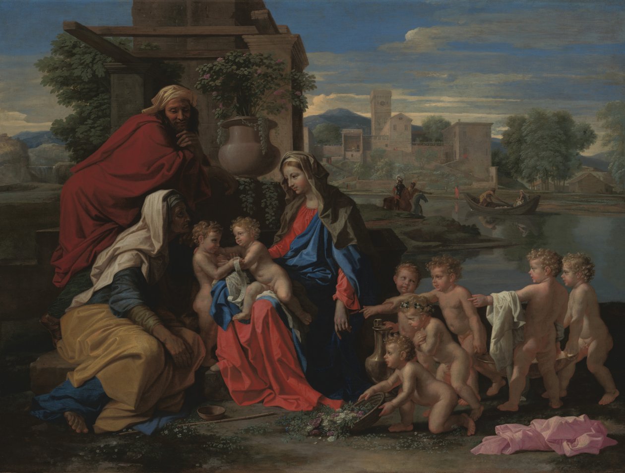 A Szent Család alkotó: Nicolas Poussin