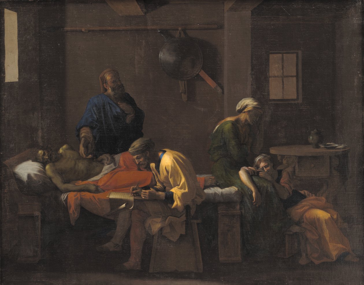 Eudamidas Testamentuma alkotó: Nicolas Poussin