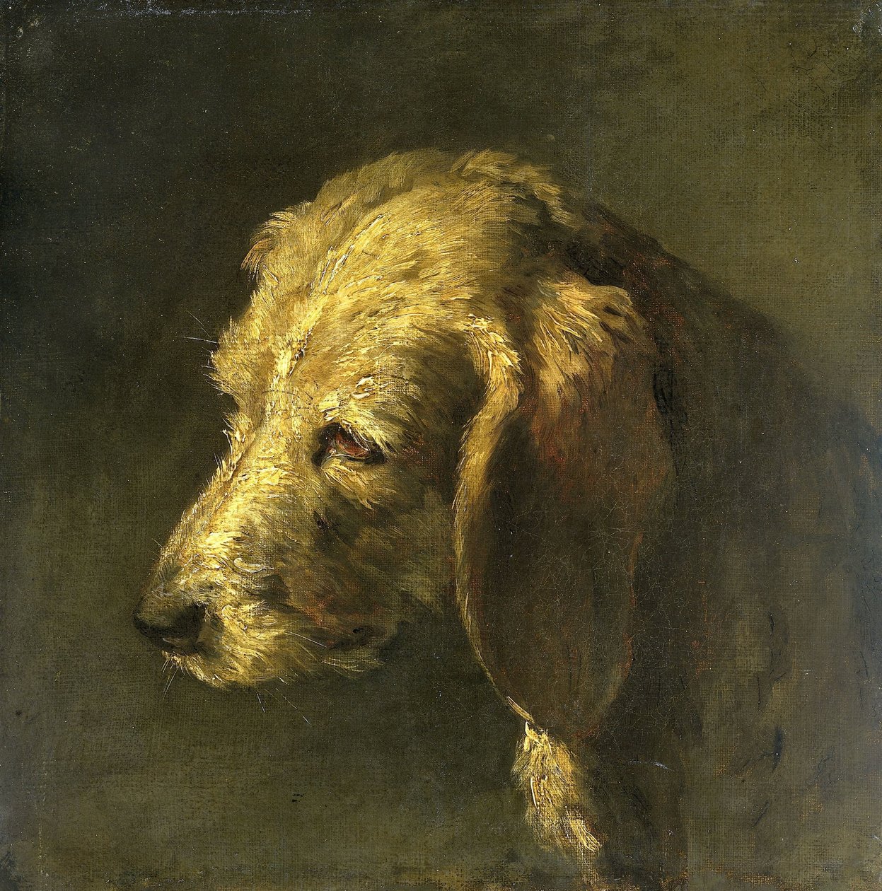 Egy kutya feje alkotó: Nicolas Toussaint Charlet (attributed to)