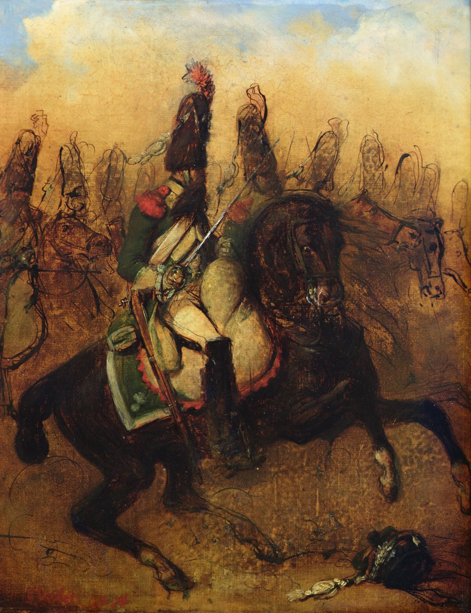 The Charge (festmény) alkotó: Nicolas Toussaint Charlet