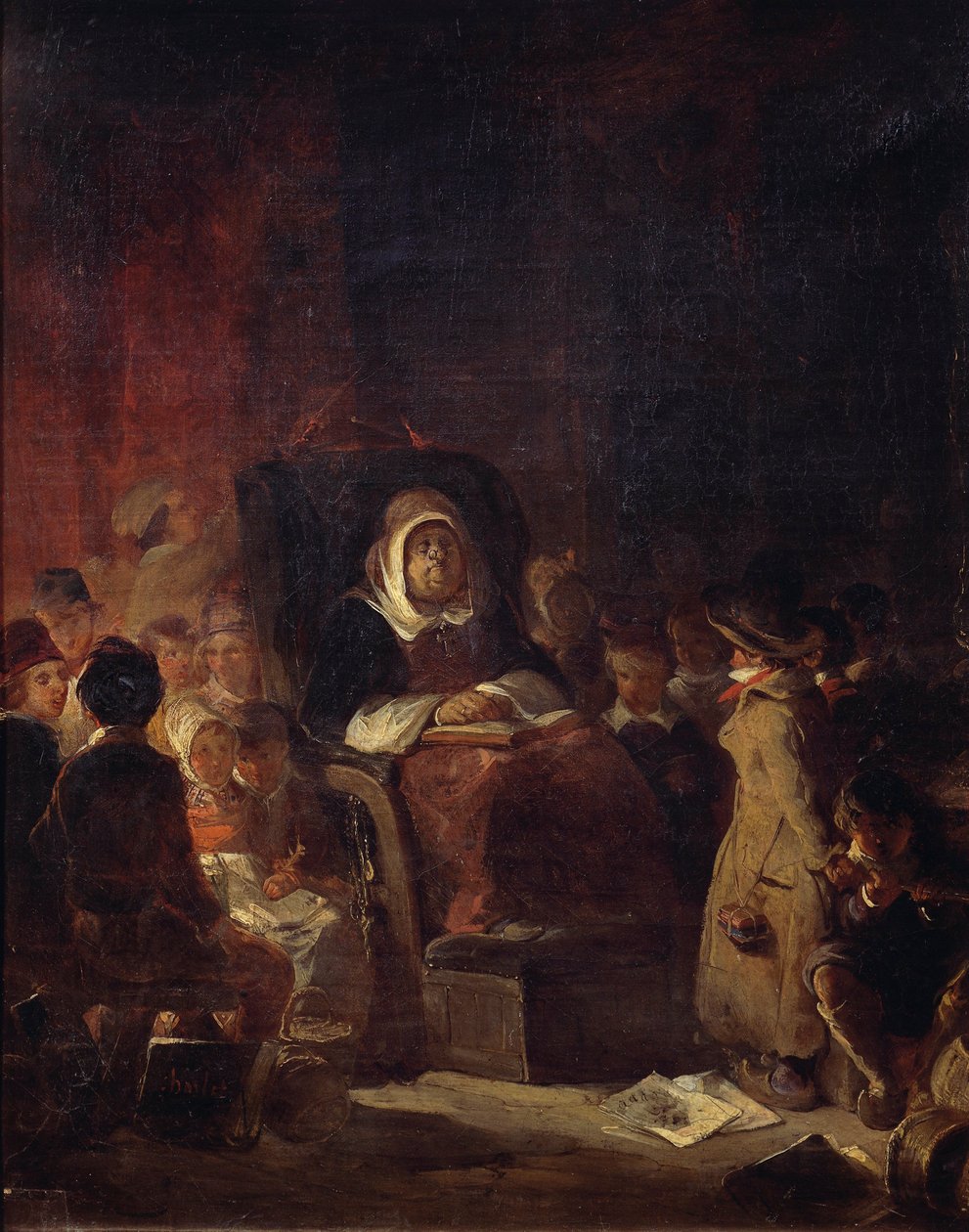 A tanítónő alkotó: Nicolas Toussaint Charlet