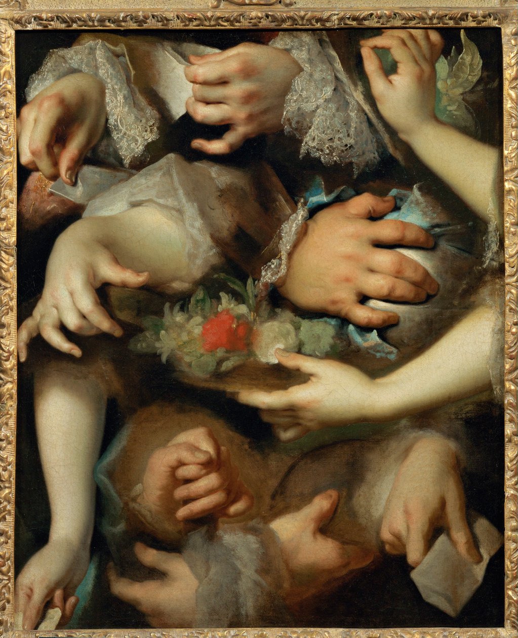Tanulmány a kezek 1715 körüli ... alkotó: Nicolas de (workshop) Largilliere
