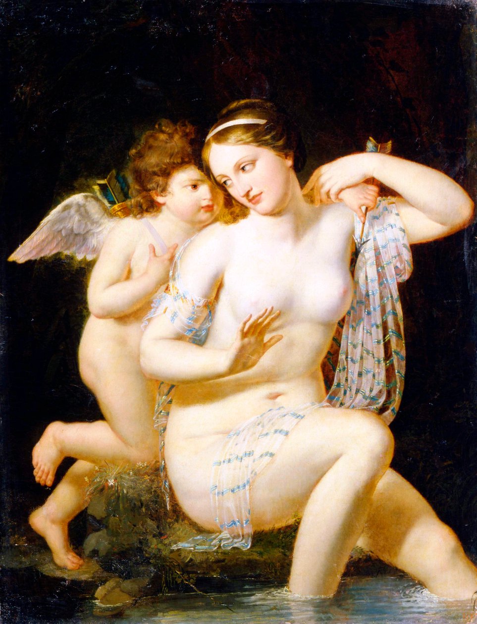 Vénusz és Ámor, 1792. alkotó: Nicolas de Courteille