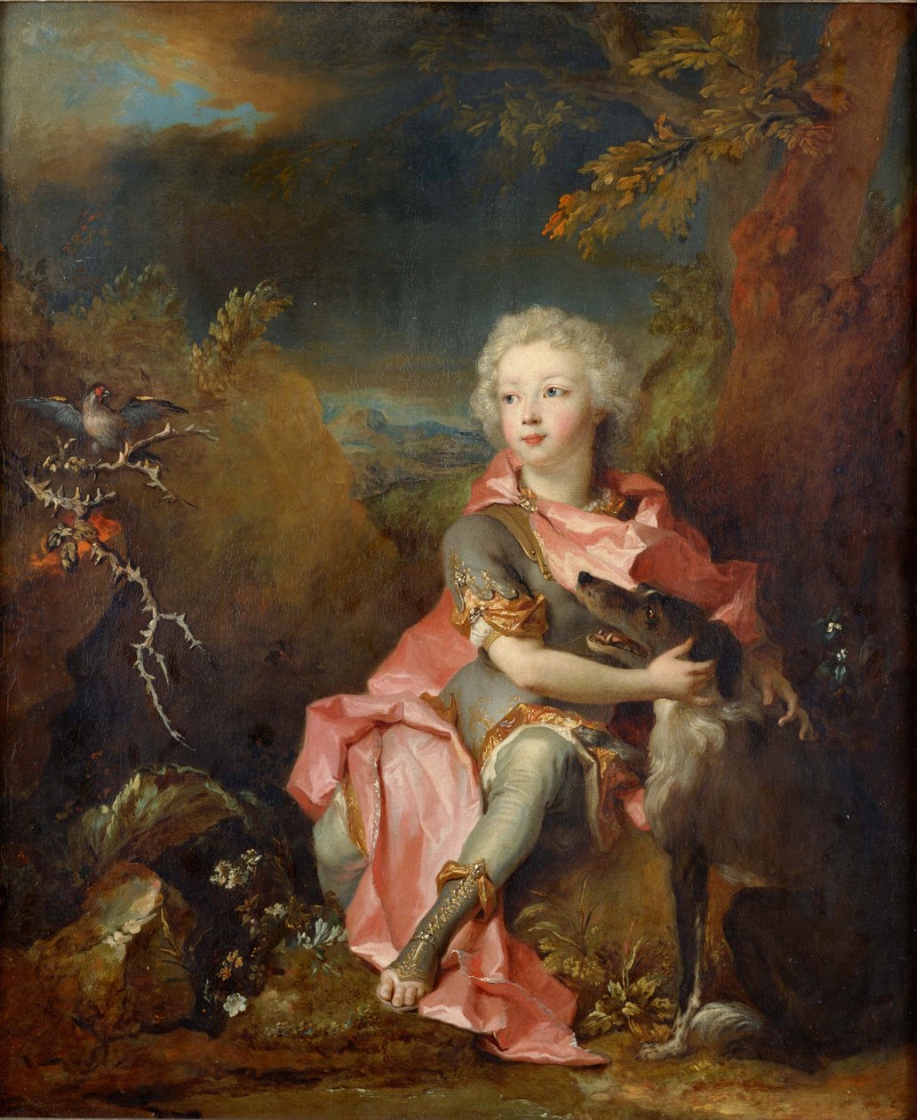 Nicolas de Largilliere (1656-1746) festménye: "Egy fiatal nő portréja a nemességből" 1714 körüli Nemzeti Nyugati Művészeti Múzeum, Tokió Japán alkotó: Nicolas de Largillière
