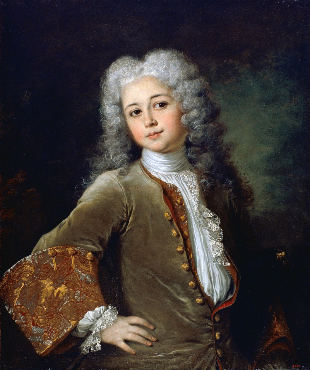 Parókás fiatalember portréja - Parókás fiatalember portréja - Nicolas de Largilliere (1656-1746) festménye - um 1700 - Olaj, vászon - 72,5x61 - Museu Nacional d