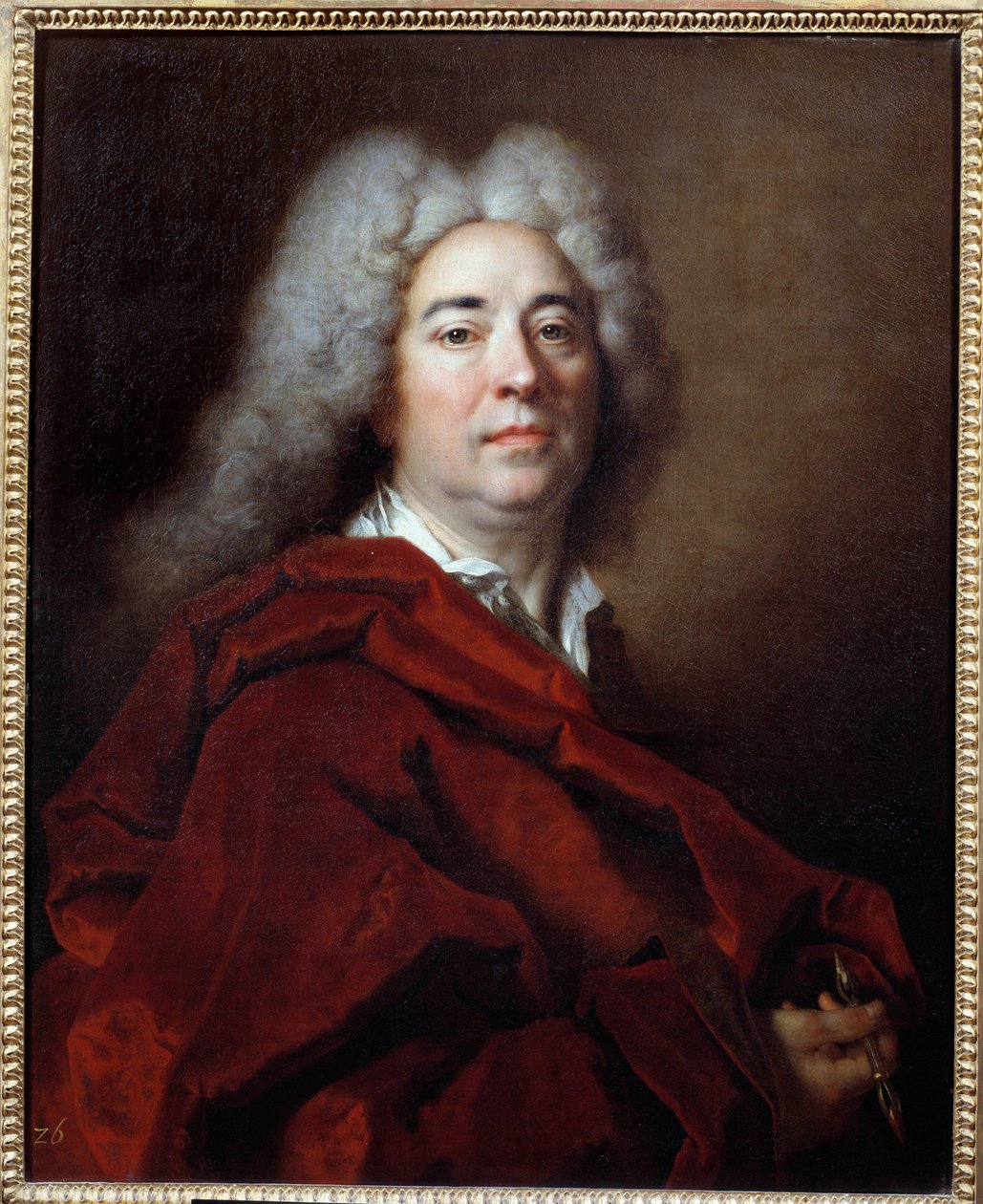 Önarckép. Nicolas De Largilliere (1656-1746) festménye alkotó: Nicolas de Largillière