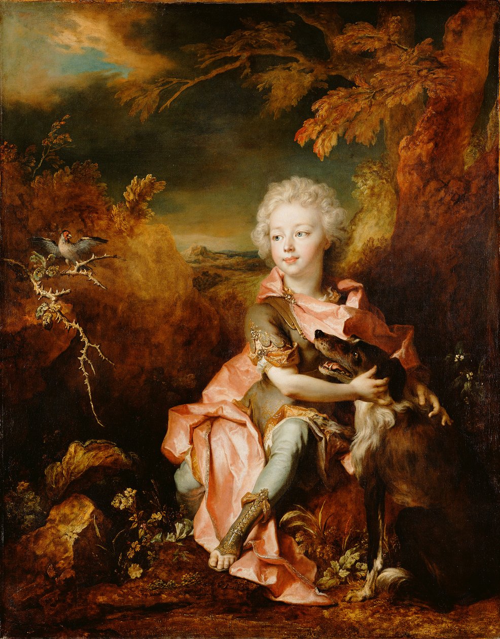 Egy fiú portréja díszruhában alkotó: Nicolas de Largillierre