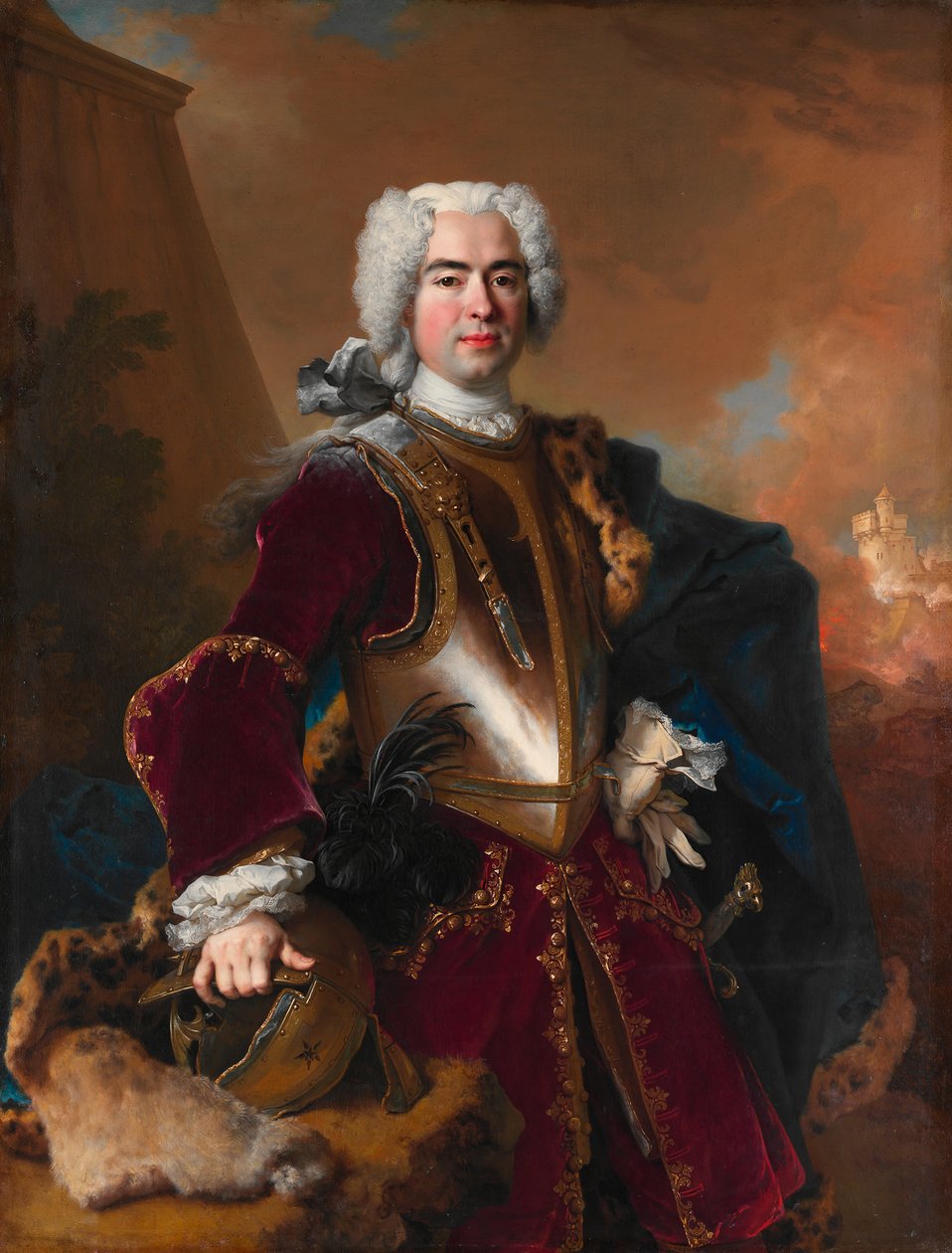 André François Alloys de Theys dHerculais 1692-1779, 1727. alkotó: Nicolas de Largillière