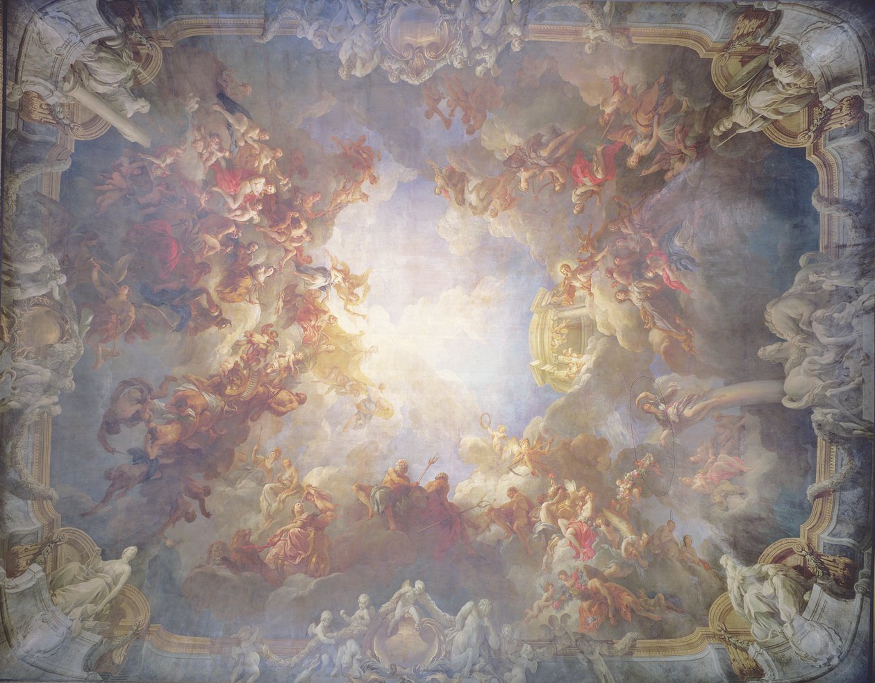 Charles Le Brun (1619-90) portréja 1686 alkotó: Nicolas de Largillière