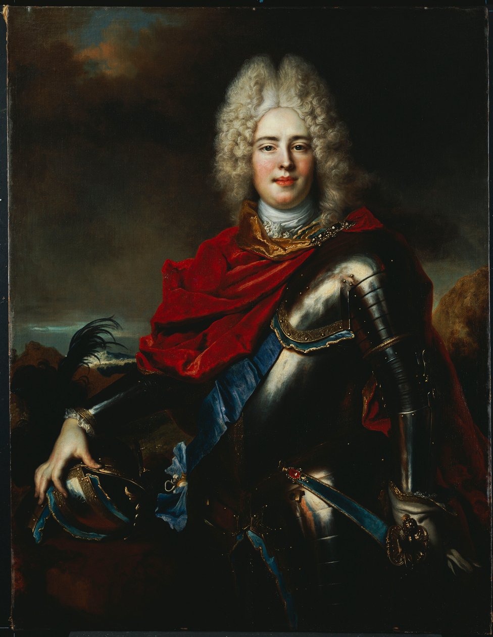 Frederick Augustus szász portréja alkotó: Nicolas de Largillière