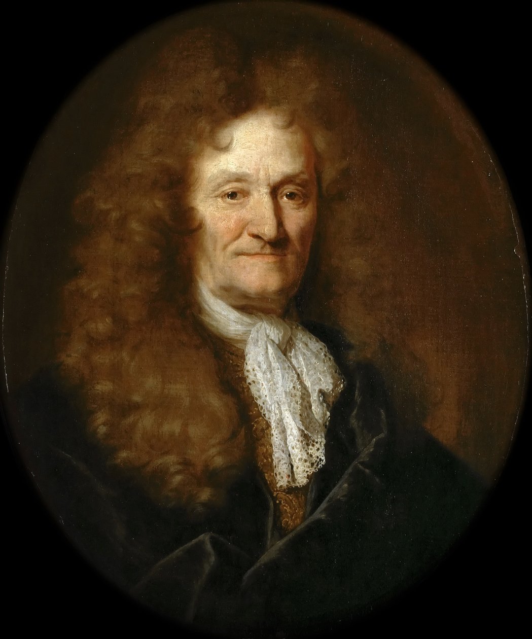 Jean de La Fontaine portréja 1621-1695 alkotó: Nicolas de Largillière