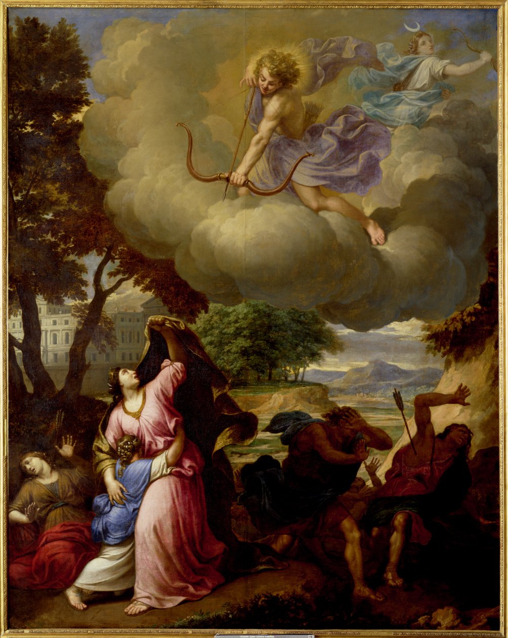 Niobe gyermekei alkotó: Nicolas de Platte Montagne
