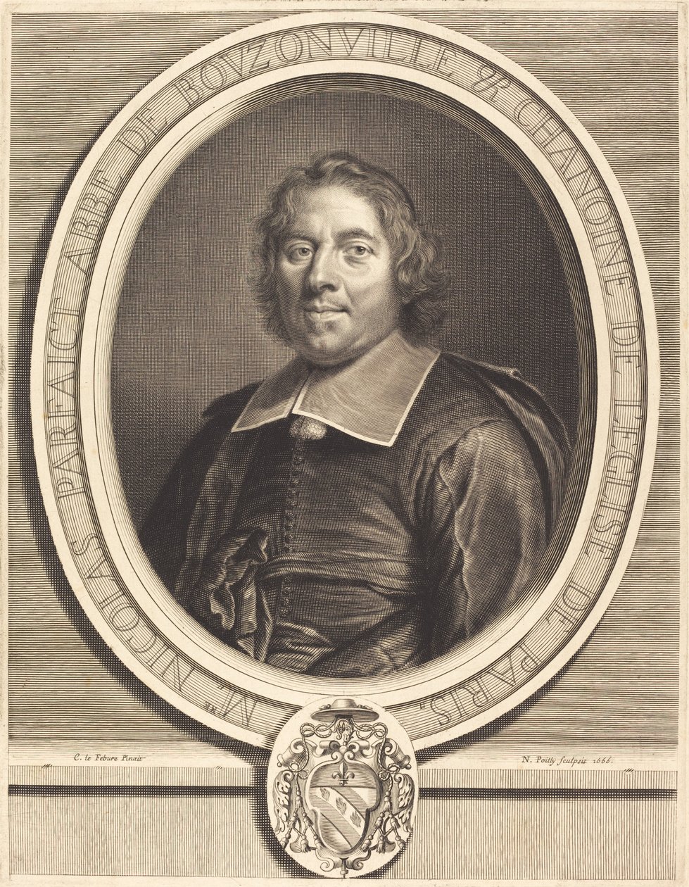 Nicholas Perfect alkotó: Nicolas de Poilly after Claude Lefebvre