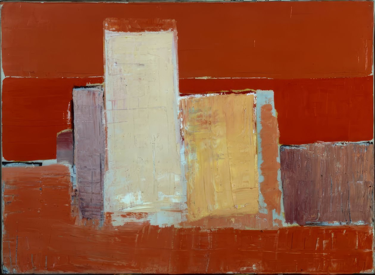 Vörös táj alkotó: Nicolas de Staël