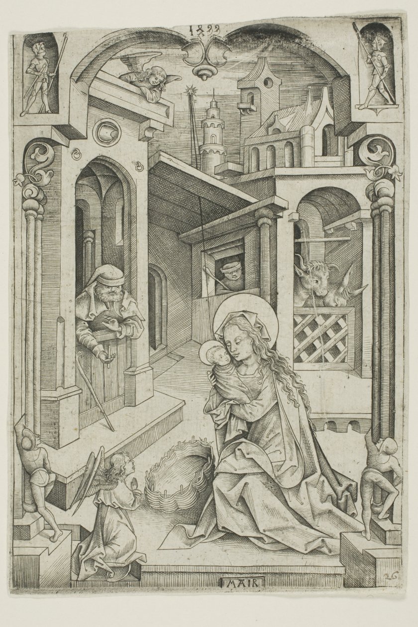 A Születés alkotó: Nicolaus Alexander Mair von Landshut