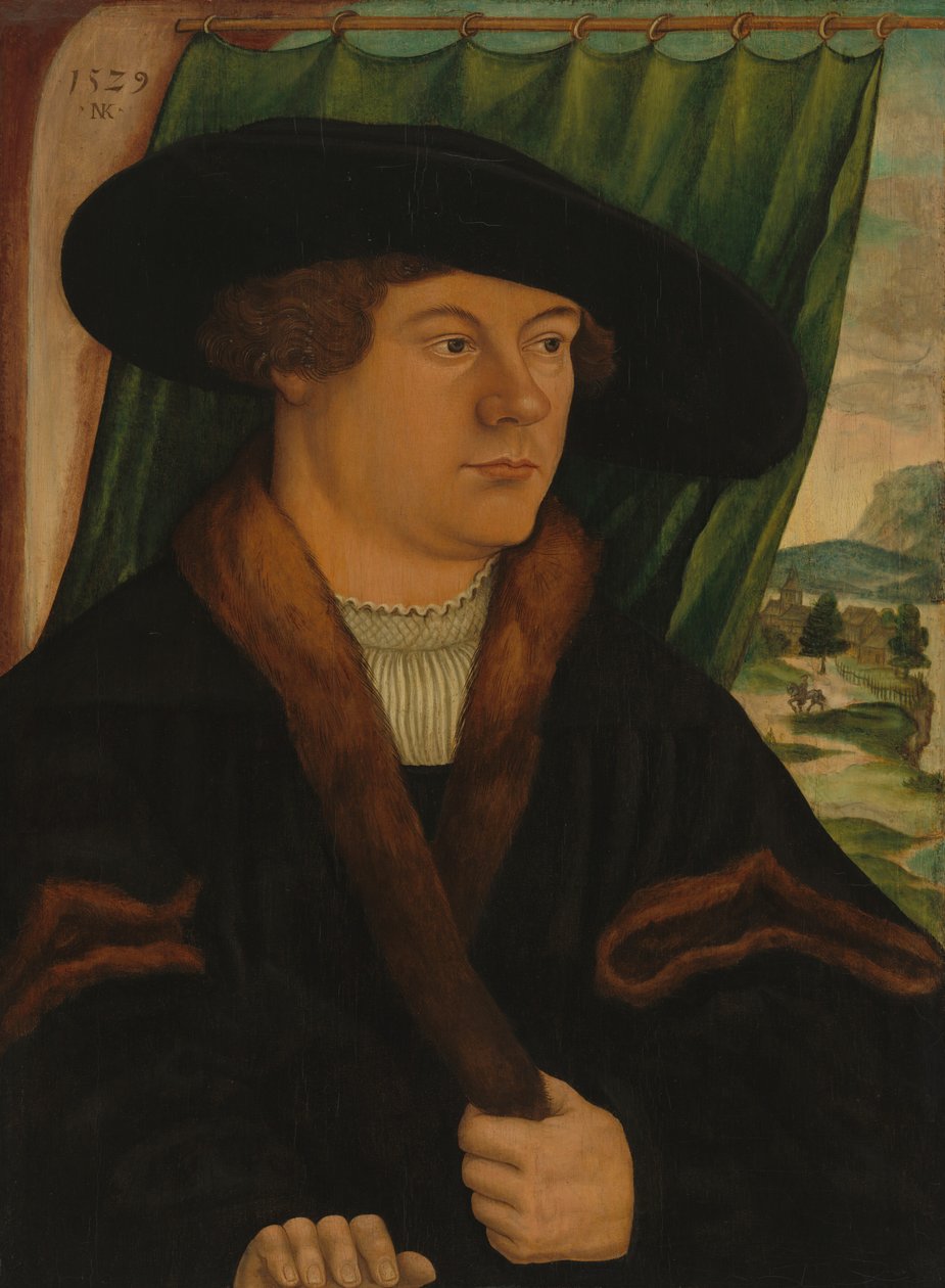 Nemesi portré, 1529. alkotó: Nicolaus Kremer