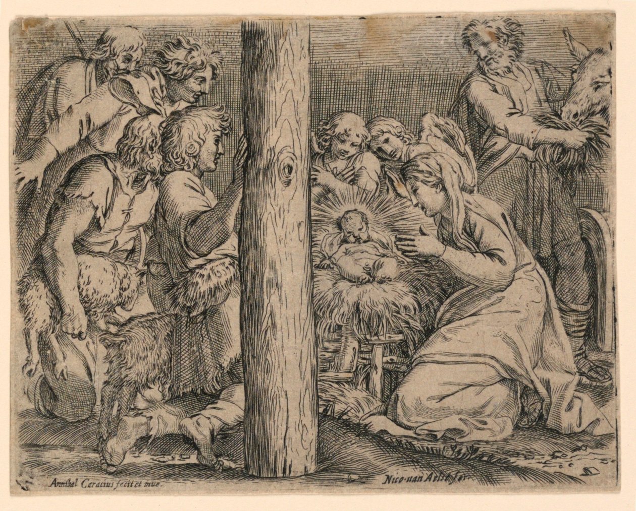 A Pásztorok imádata alkotó: Nicolaus van Aelst