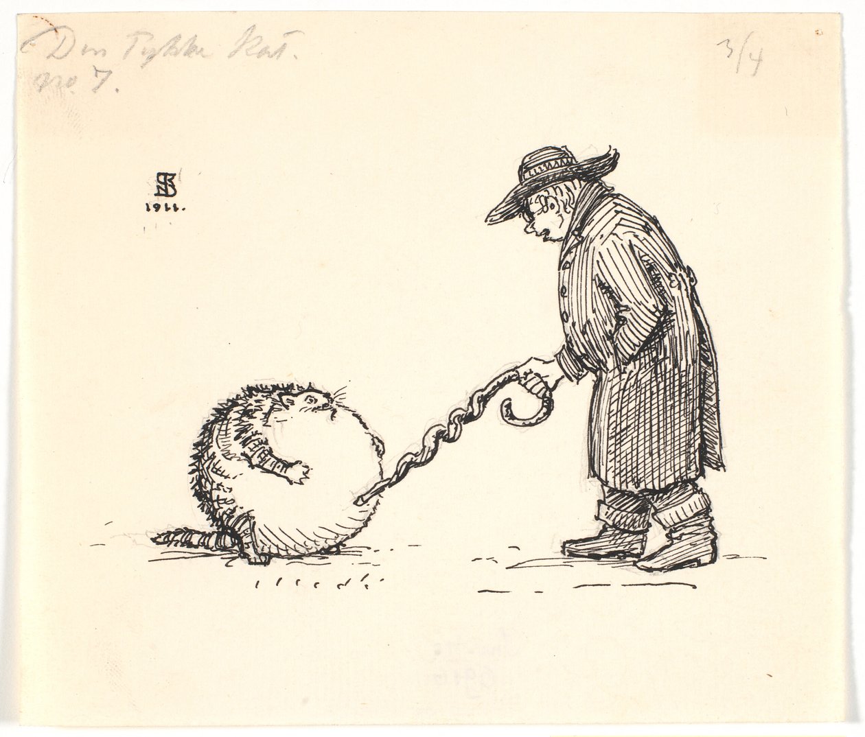 A kövér macska alkotó: Niels Skovgaard