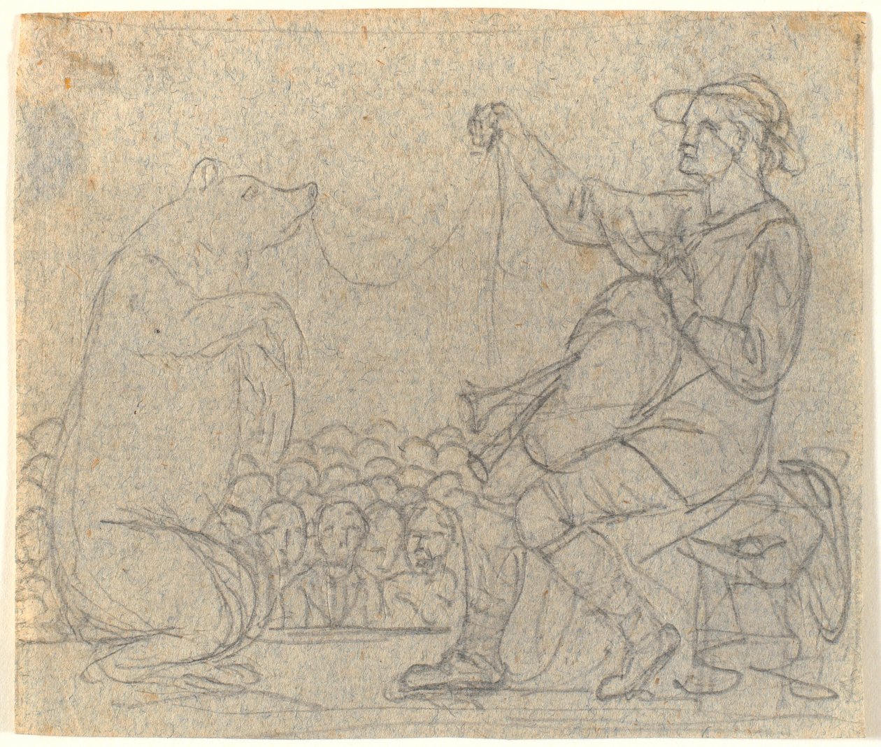 Egy medvehúzó és a medve alkotó: Niels Skovgaard