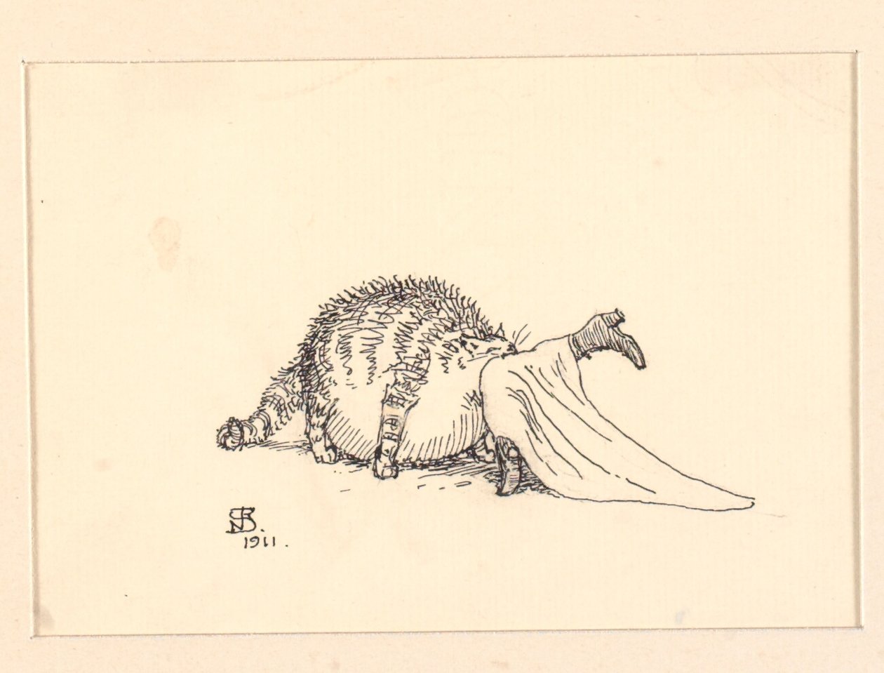 Illusztráció: A kövér macska alkotó: Niels Skovgaard