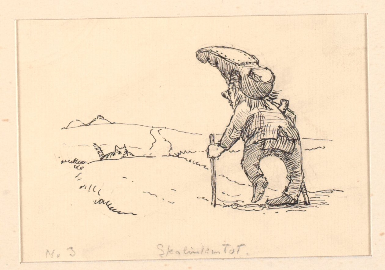 Illusztráció: "A kövér macska" alkotó: Niels Skovgaard