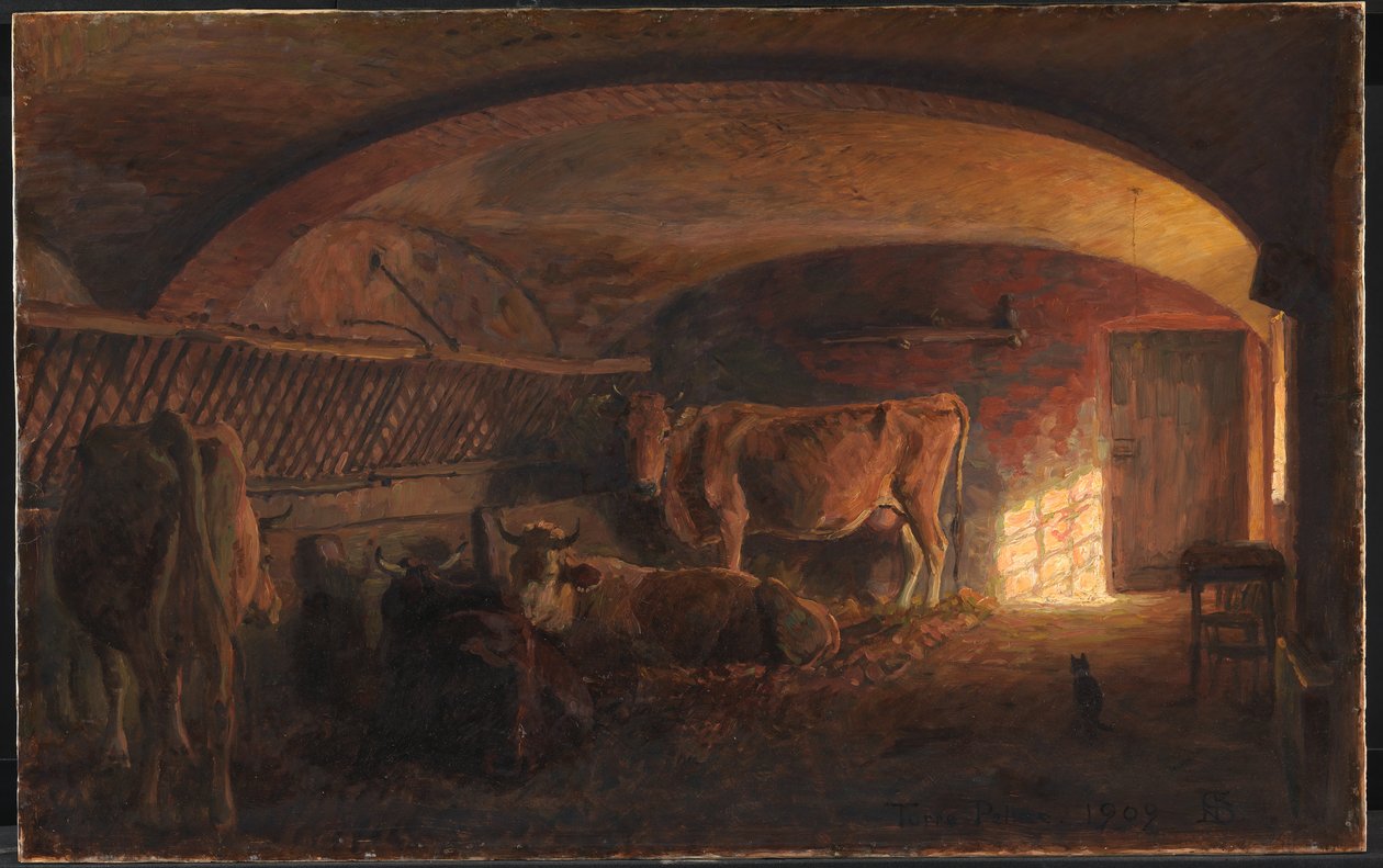 Olasz tehénistálló alkotó: Niels Skovgaard