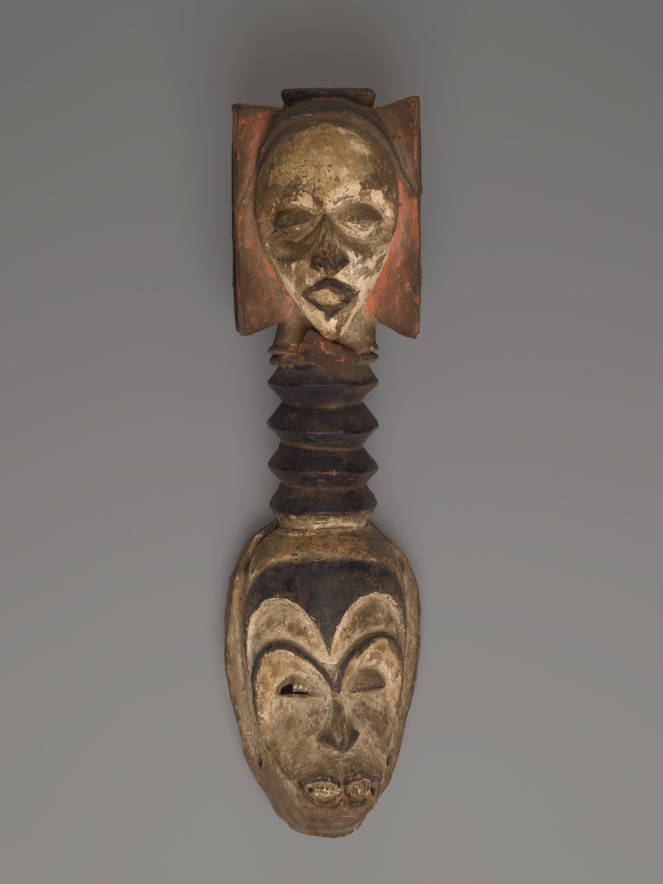 Okorossia maszk, Igbo (fa, pigment) alkotó: Nigerian School