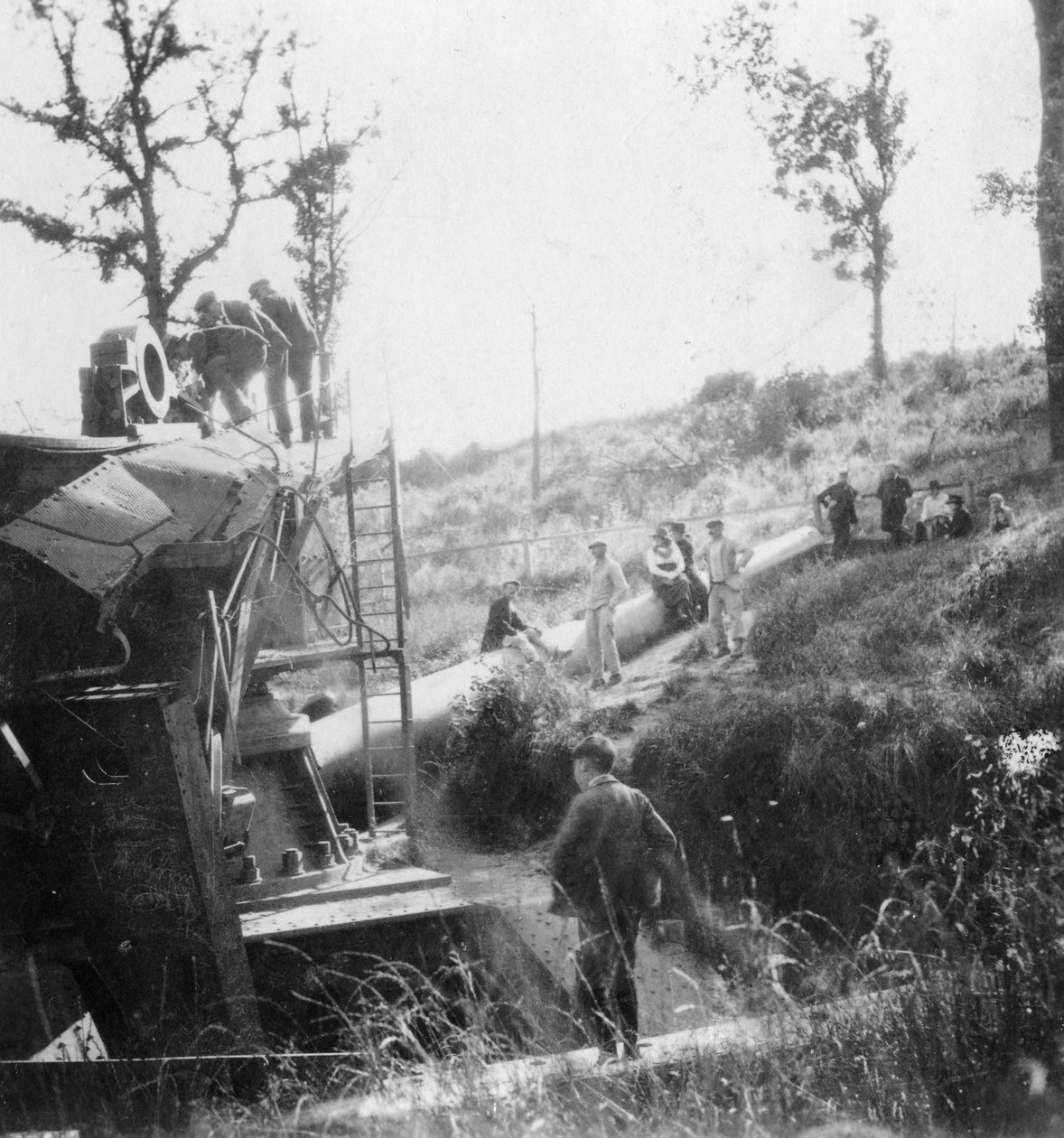 Big Bertha, a Párizst lőtt német fegyver, I. világháború, 1918 alkotó: Nightingale and Co