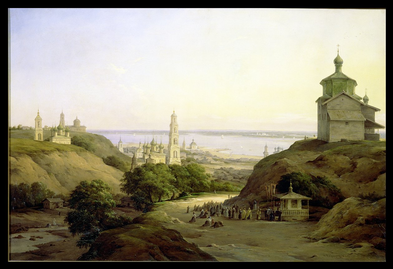 Jurjevec-i Viav, ő a Volga, 1851 alkotó: Nikanor Grigor