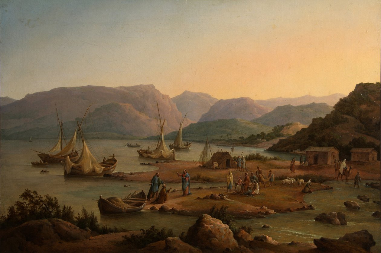 Az első apostolok elhívása, 1866 alkotó: Nikanor Grigoryevich Chernetsov