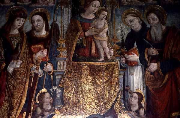 Madonna trónolt alkotó: Nikola Bozidarovic