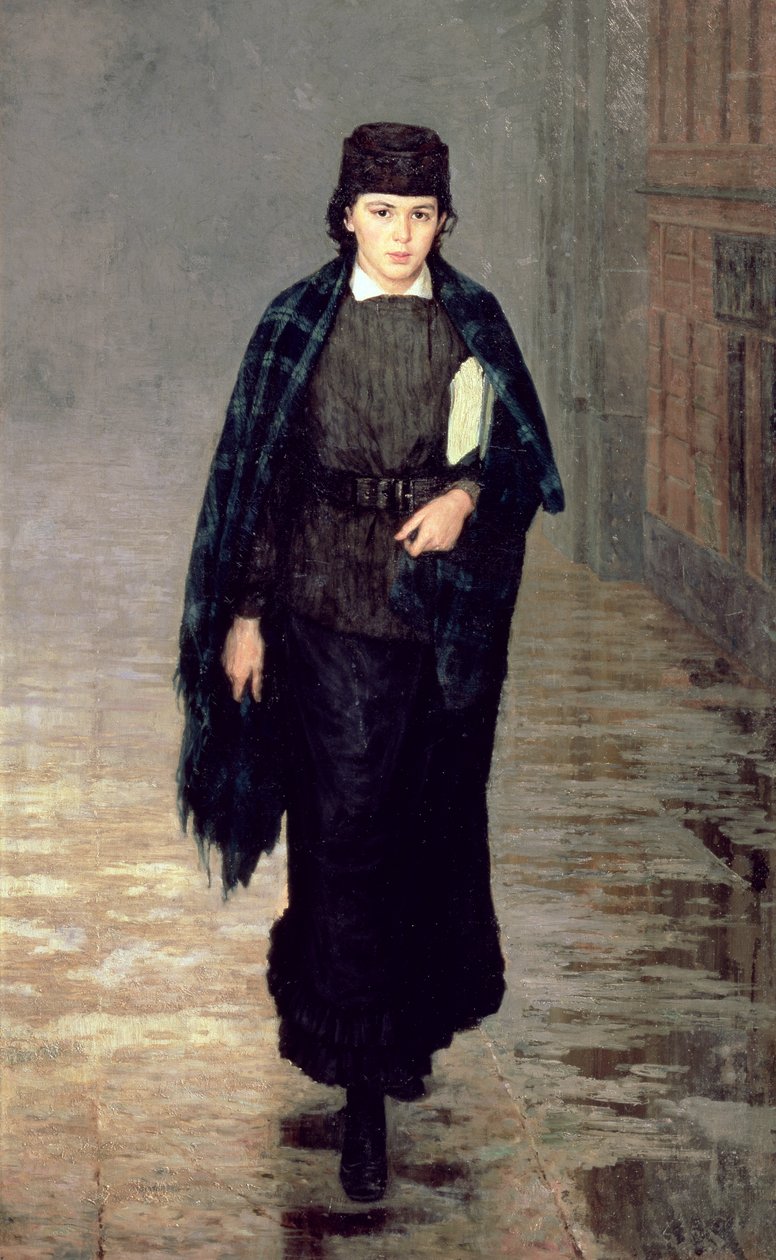 Egy diák, 1883 alkotó: Nikolai Aleksandrovich Yaroshenko
