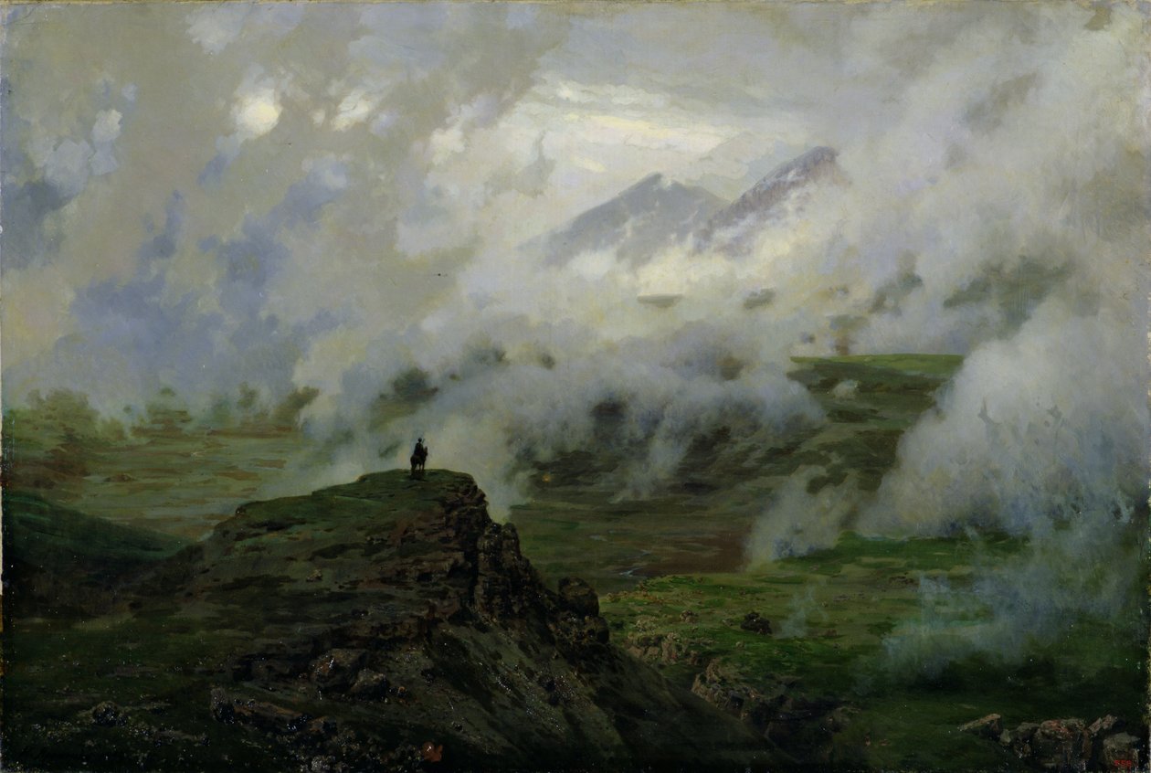Elbrus-hegy, Oroszország, 1894 alkotó: Nikolai Aleksandrovich Yaroshenko