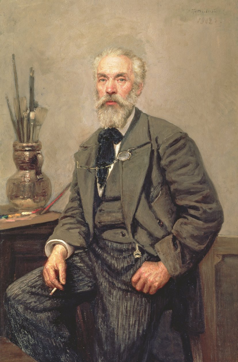 Konsztantyin Apollonovics Szavickij (1844-1905) portréja, 1902 alkotó: Nikolai Karlovich Grandkovsky