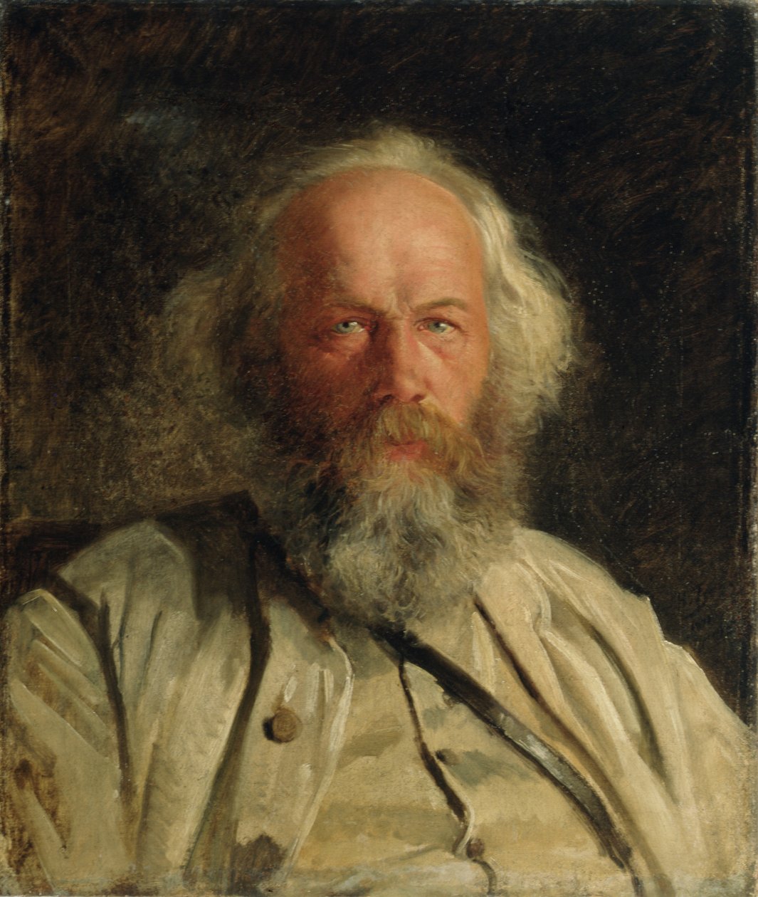 Mihail Alekszandrovics Bakunyin (1814-76) portréja 1871 alkotó: Nikolai Nikolajevitch Gay