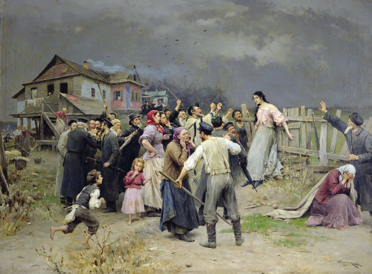 A fanatizmus áldozata, 1899 alkotó: Nikolai Pimonenko