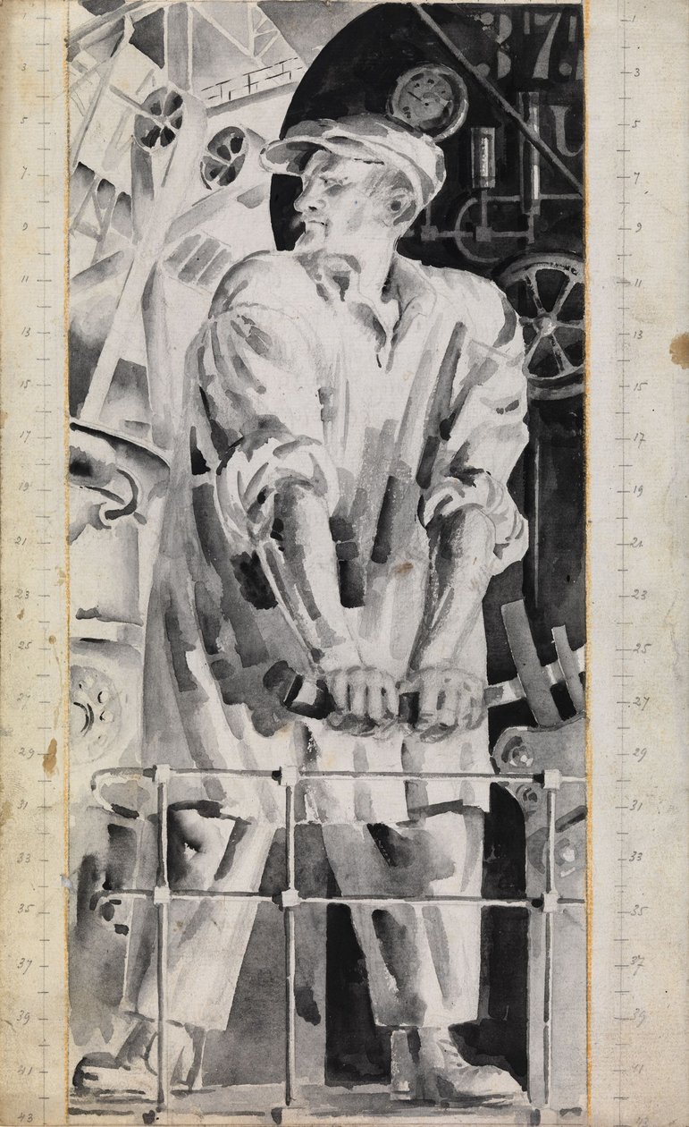 A gépész, 1920-as évek alkotó: Nikolai Adrianovich Tyrsa
