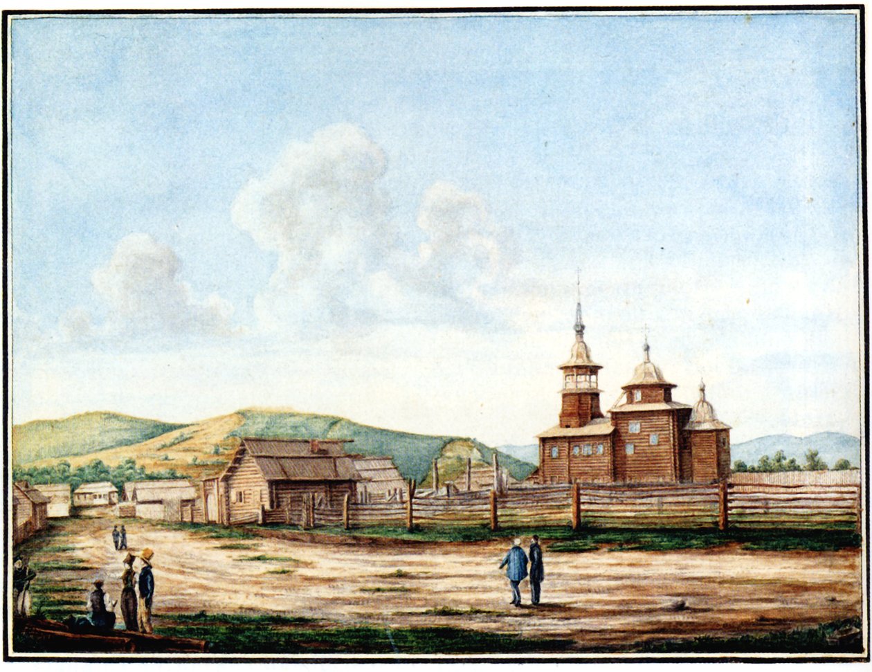 Chita temploma, 1829-1839 alkotó: Nikolai Alexandrovich Bestuzhev