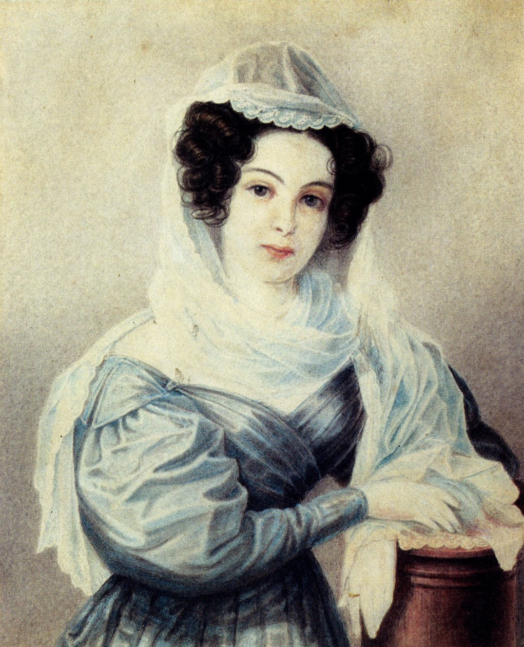 Camilla Ivseva Le Danti portréja: 1908-1919, december felesége, Vaszilij Ivsev, 18 alkotó: Nikolai Alexandrovich Bestuzhev