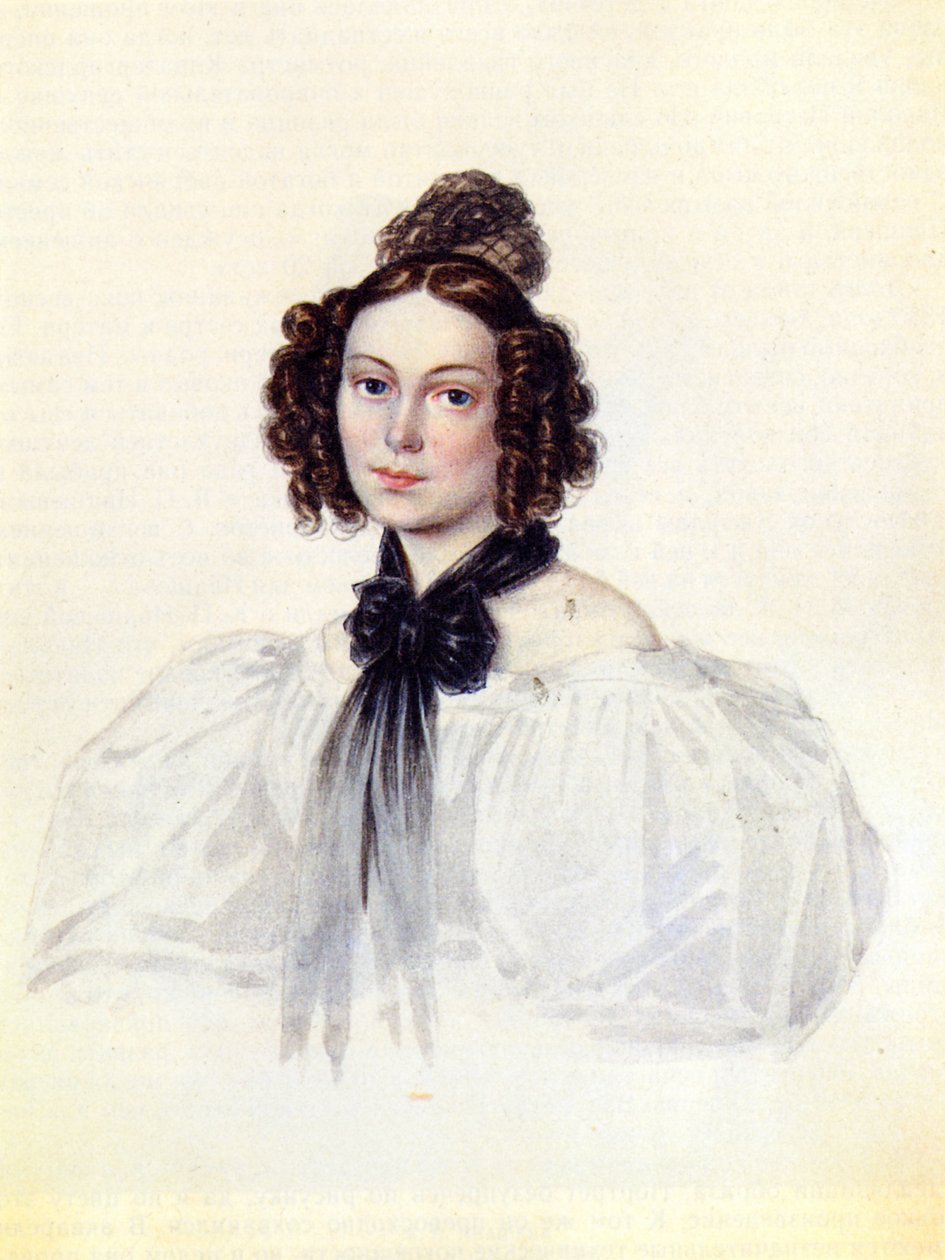 Camilla Ivseva Le Danti portréja: 1908-19, December felesége, Vaszilij Ivsev, 181 alkotó: Nikolai Alexandrovich Bestuzhev