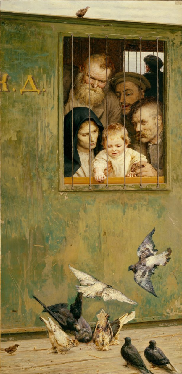 Az élet mindenütt, 1888 alkotó: Nikolai Alexandrovich Yaroshenko