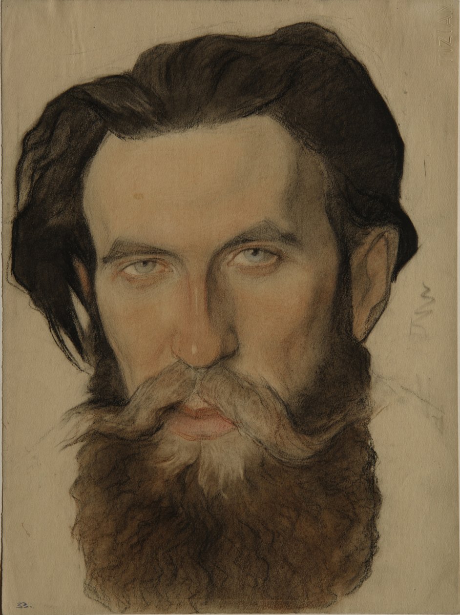 Otto Y. Schmidt portréja 1891-1956, 1921-1922 alkotó: Nikolai Andreevich Andreev