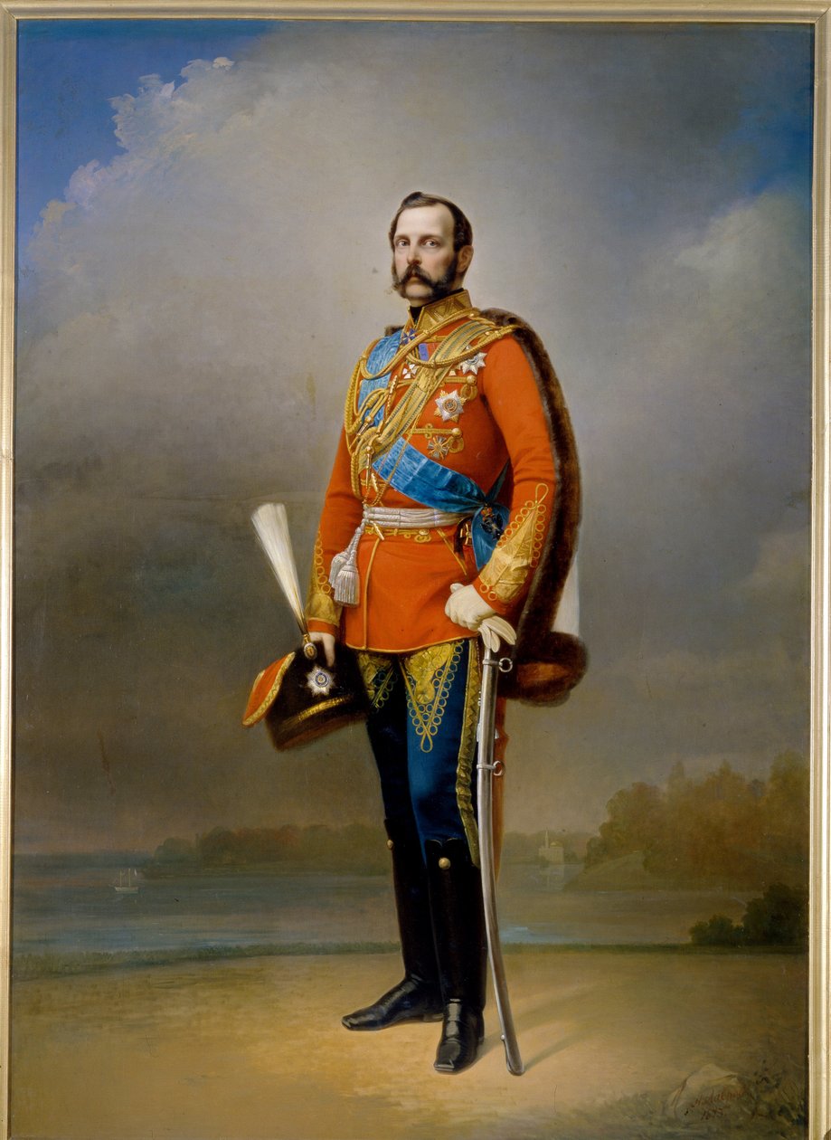 II. Sándor orosz császár (1818-1881) portréja (Le Liberator néven ismert). Nyikolaj Andrejevics Lavrov (1820-1875) festménye, olaj, vászon alkotó: Nikolai Andreevich Lavrov