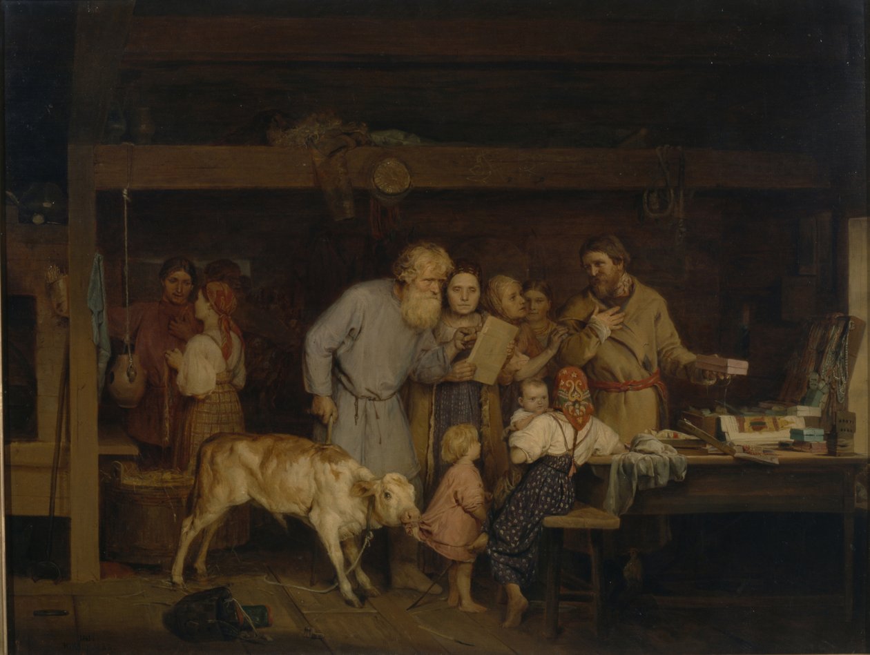 Korobeinik, 1865 alkotó: Nikolai Andreyevich Koshelev
