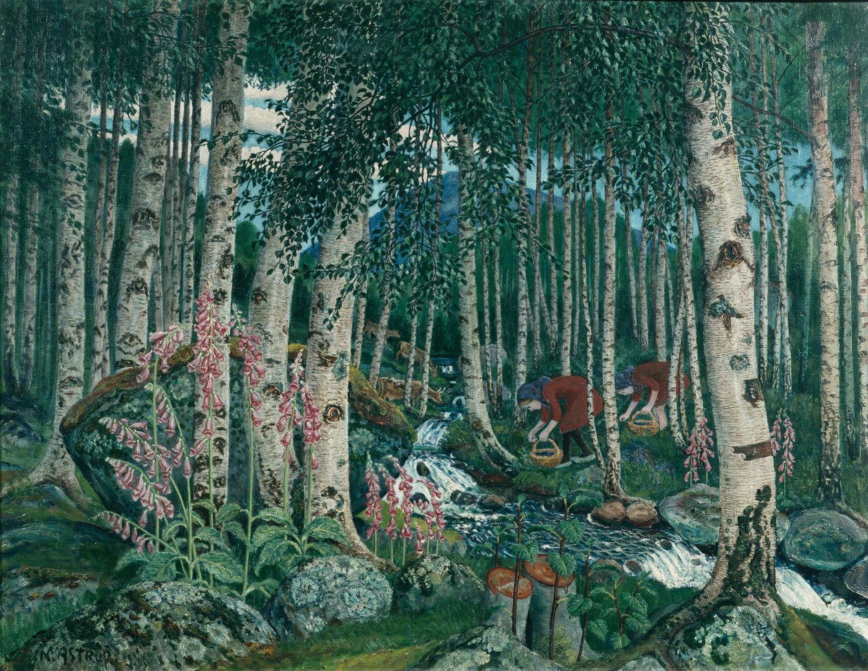 Gyűszűvirág alkotó: Nikolai Astrup