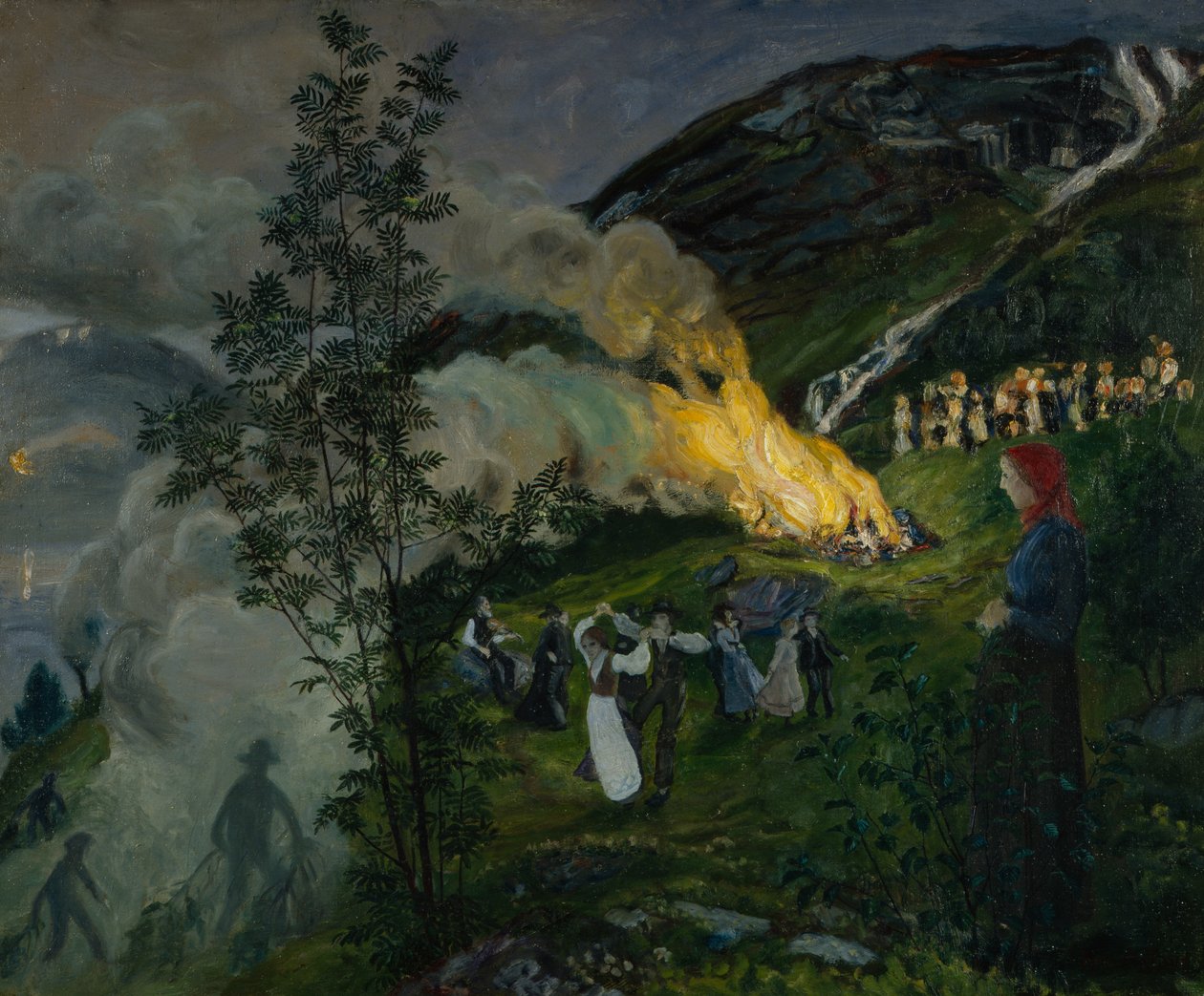 Szentiván tűz alkotó: Nikolai Astrup